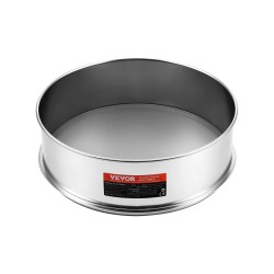 Hienojakoinen jauhoseula ruostumattomasta teräksestä halkaisija 320 mm verkkokoko 80 leivontaan ja ruoanlaittoon