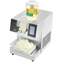 Lumihiutalejääkone ilmalla jäähdytettävä ruostumatonta terästä 230 kg vuorokaudessa 700 wattia ammattikäyttöön