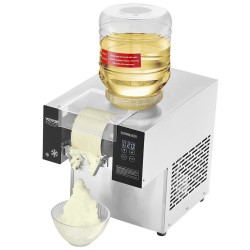 Hiutalejääkone ruostumattomasta teräksestä ilmaviilennys 170 kg 24 h kaksi 3 l säiliötä ammattikäyttöön