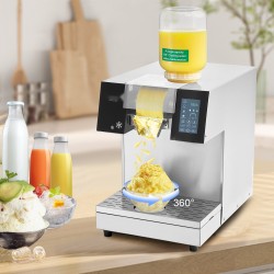 Hiutalejäähilekone nestekylmäinen ruostumaton teräs 180 kg/vrk 500 W ammattikäyttöön