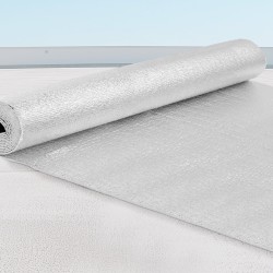 Kaksipuoleinen heijastava eristerulla alumiinifolio EPE-vaahto 1220x3048 mm 3,2 mm