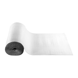 Heijastava eristerulla 6 mm alumiinikalvo valkoinen PE-kalvo 1,22x30,48 m