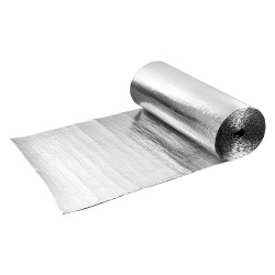 Kaksipuolinen heijastava eristerulla alumiinifoliolla ja ilmakuplilla 6 mm 1 22 x 30 48 m