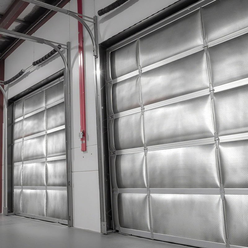 Kaksipuolinen heijastava eristerulla alumiinifolio ja perforoitu kudottu kangas 1,22x76,2 m