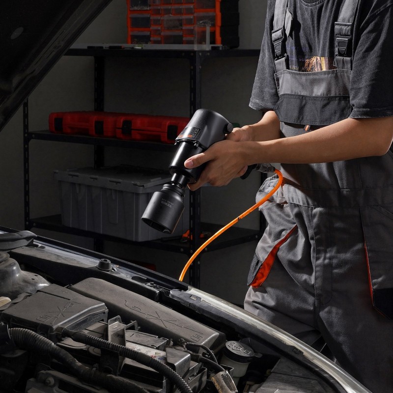 Iskuhylsysarja CR-MO-teräs 8-osainen 29–39 mm 12,7 mm vetokoko ajoneuvoille