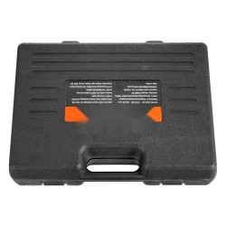 Pyöränlaakerin lukkomutterihylsysarja 12 7 mm 7 osainen CR MO teräksinen 6 kulmainen säilytyslaatikolla