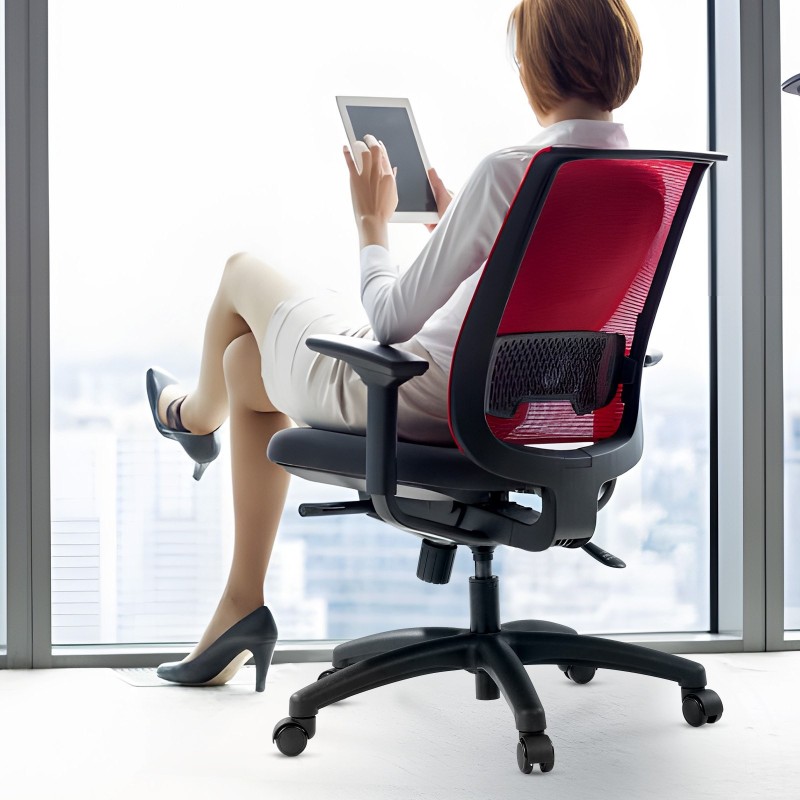 Toimistotuolin viisijalkainen jalkaristikko 710 mm halkaisija 1134 kg kantavuus 100 mm iskunpituus