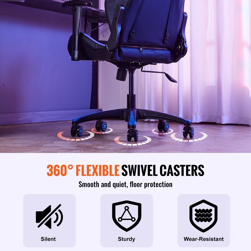 Toimistotuolin viisisakarainen jalusta 710 mm halkaisija 5 pyörää 1134 kg kantavuus