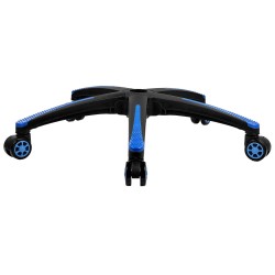 Toimistotuolin viisisakarainen jalusta 710 mm halkaisija 5 pyörää 1134 kg kantavuus