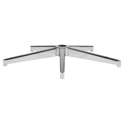 Toimistotuolin jalkaristikko viisisakarainen 28-tuumainen metallivahvistettu 1134 kg staattinen kantavuus