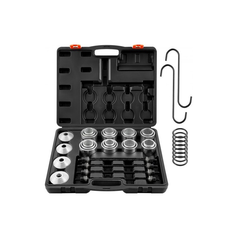 Holkkien veto ja puristussarja 28-osainen teräksinen 20 holkkia kantolaukulla