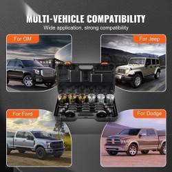 26-osainen holkkien veto- ja asennussarja teräsosilla henkilöautoihin ja hyötyajoneuvoihin