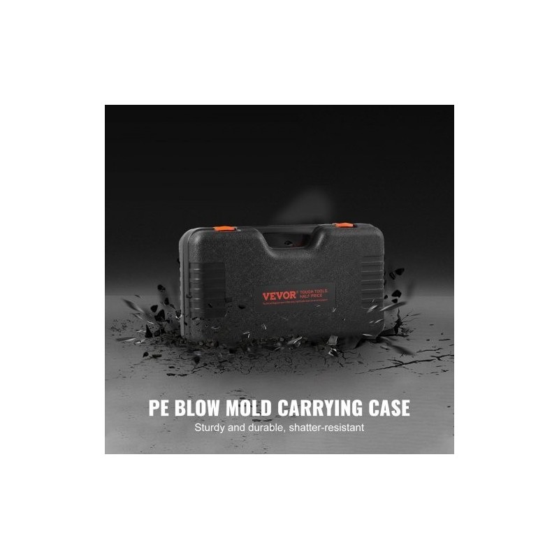 26-osainen holkkien veto- ja asennussarja teräsosilla henkilöautoihin ja hyötyajoneuvoihin