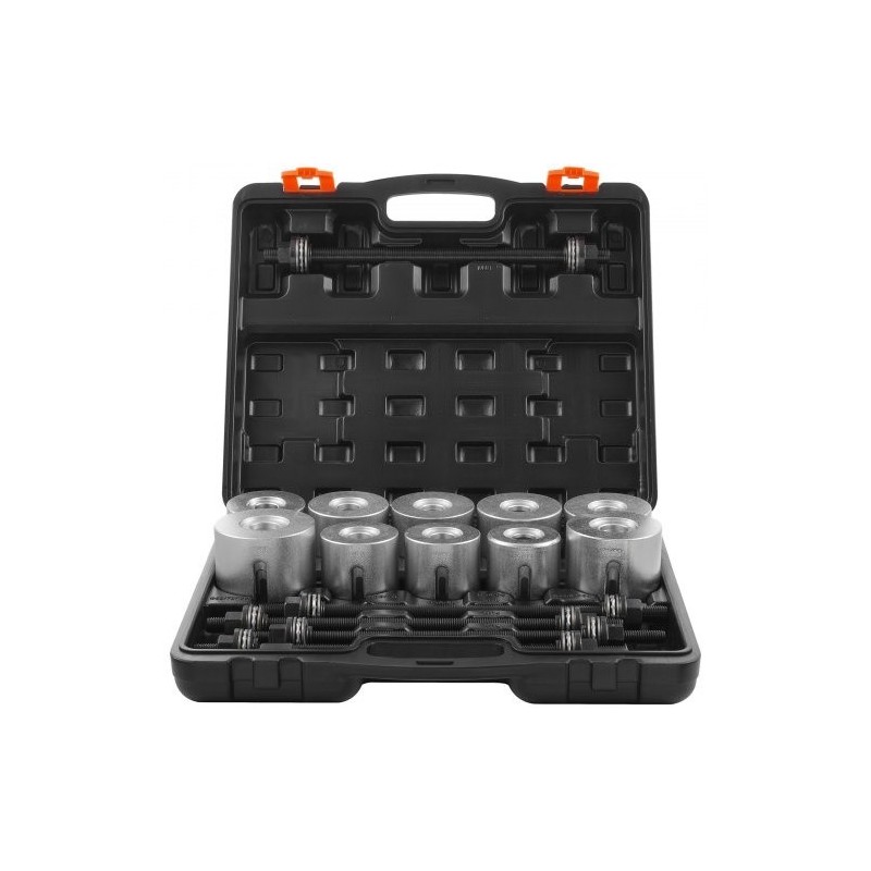 Holkkilaakerin irrotus ja asennussarja 27 osaa holkit terästä kantolaukussa