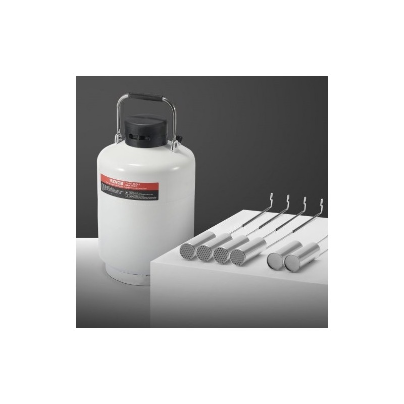 Nestetypensäiliö 6 l ilmailutason alumiinirakenteinen tyhjiöeristetty 6 kasettia kantolaukku