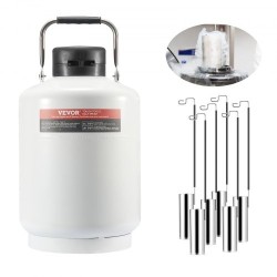 Nestetypensäiliö 6 l ilmailutason alumiinirakenteinen tyhjiöeristetty 6 kasettia kantolaukku