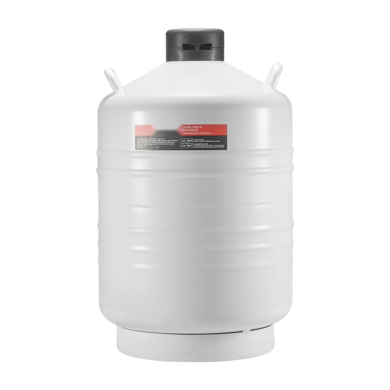 Nestemäisen typen säiliö kolmenkymmenen litran ilmailulaatuisesta alumiiniseoksesta kuudella sisäsäiliöllä