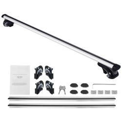 Alumiiniset poikkipalkit korotetuille sivukaiteisiin 119,9 cm 2 kpl