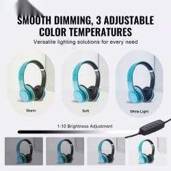 Valolaatikko 410×300×305 mm säädettävä värilämpötila 3000–5600K 6 taustaa USB-virtalähde