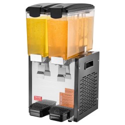 Kaksisäiliöinen kylmäjuoma-annostelija 2 säiliötä 10 l ravintoloihin baareihin