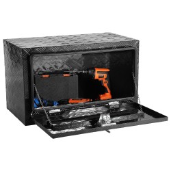 Alumiininen alalaatikko ajoneuvojen alle 914 x 356 x 406 mm lukollinen tiivisteellä