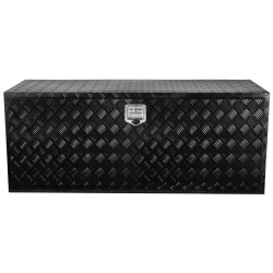 Alapuolinen säilytyslaatikko ajoneuvoon alumiiniseoksesta 1524 610 610 mm lukolla ja kahdella avaimella