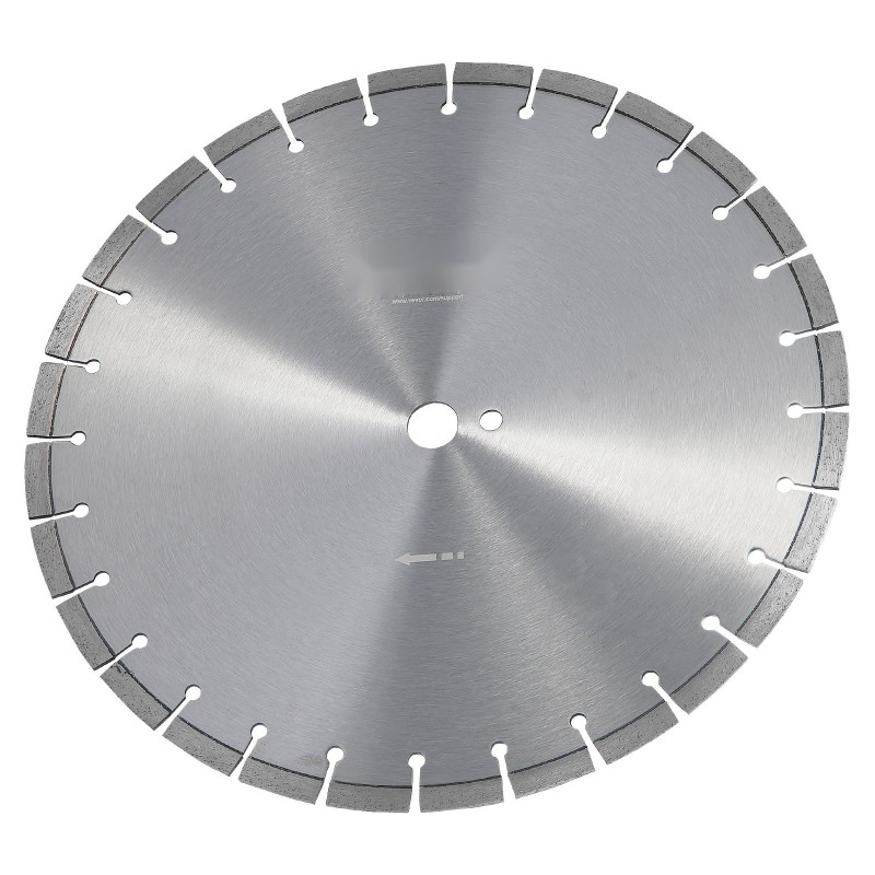 Timanttilaikka 400mm betonille 12mm segmenttikorkeus 25,4mm keskireikä märkä ja kuivaleikkaus