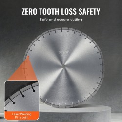 Timanttilaikka 350 mm 3 kpl 12 mm timanttisegmentti 25,4 mm keskireikä betonille