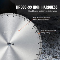 Timanttilaikka 450 mm viistohampainen 12 mm segmentti 25,4 mm keskireikä 1 kpl