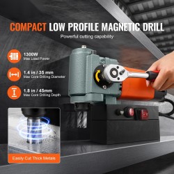 Magneettipora matalaprofiilinen kevyt 1300 wattia 35 mm 45 mm jäähdytyslaite ylikuormitussuoja