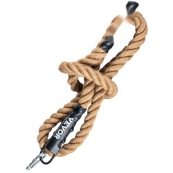 Kiipeilyköysi juuttikuitua 3 05 m 38 mm halkaisija kuntosalitreeniin