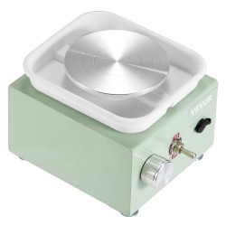 Pieni sähködreija savitöihin säädettävä nopeus 0 320 irrotettava allas kaksi lautasta 18 lisävarustetta