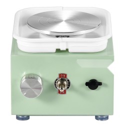 Pieni sähködreija savitöihin säädettävä nopeus 0–320 irrotettava allas kaksi lautasta 18 lisävarustetta