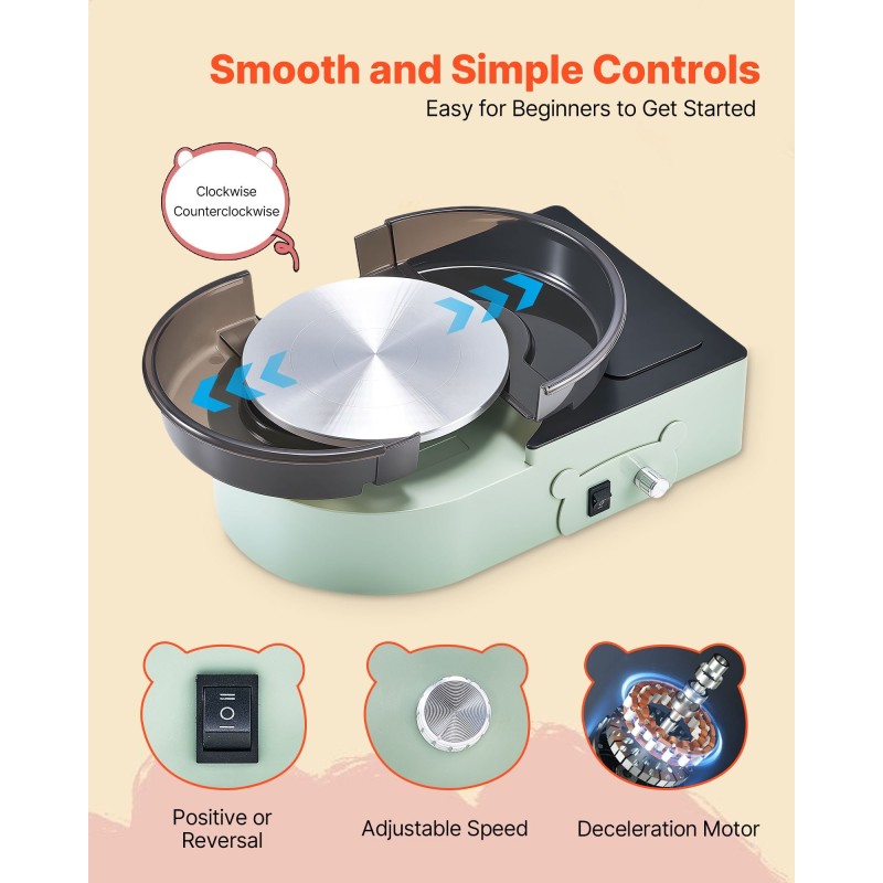 Sähköinen mini-savipyörä alumiinialusta 158 millimetriä lapsille ja aikuisille