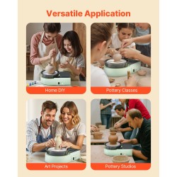 Sähköinen mini-savipyörä alumiinialusta 158 millimetriä lapsille ja aikuisille