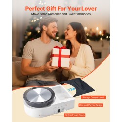 Mini-savikiekkokone alumiinipyöritysalusta 158 mm säädettävä nopeus 0–140 kierrosta minuutissa lapsille ja aikuisille