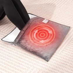 Sähkökäyttöinen flanellinen jalkalämmitin 545 x 480 mm 6 tasoa ajastin konepestävä