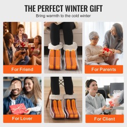 Sähköinen jaettu jalkalämmitin kaksipuolinen flanellipäällisellä 6 lämpötasoa 4 portaisella ajastimella automaattinen sammutus