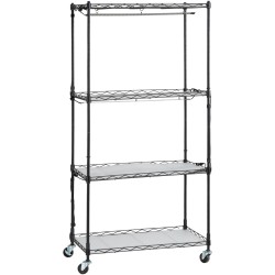 Kasviteline teräsrunko 4 hyllyä 45W LED kasvivalot 3 spektritilaa ajastin 600x350x1265 mm