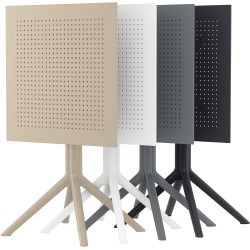 Monikäyttöinen taittuva pöytä sisä- ja ulkotiloihin