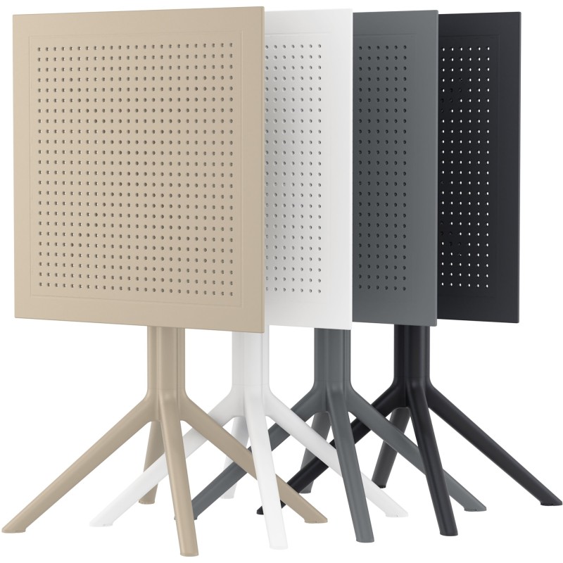 Monikäyttöinen taittuva pöytä sisä- ja ulkotiloihin