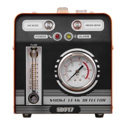 Savuvuototesteri 12 V sisäänrakennetulla ilmapumpulla kaksitilainen paine ja virtausmittarilla EVAP ja polttoainejärjestelmiin