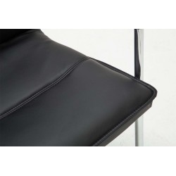 Seattle ergonominen vierailutuoli keinonahalla, 2 kpl setti