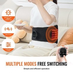 Punavalovyö neopreenikangasta 660 nm 850 nm 80 LED-valoa langaton 3000 mAh