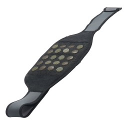 Neopreeninen kaukolämpövyö hiilikuitulämmityksellä 10 jadekiveä ja 10 turmaliinikiveä vyötärölle