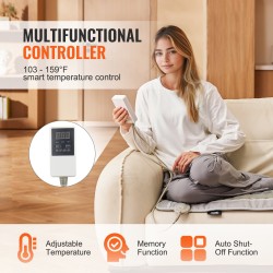 Infrapunalämpötyyny PU-nahka 52 jadekiveä 20 turmaliinikiveä keskikoko selkäkipujen lievitykseen