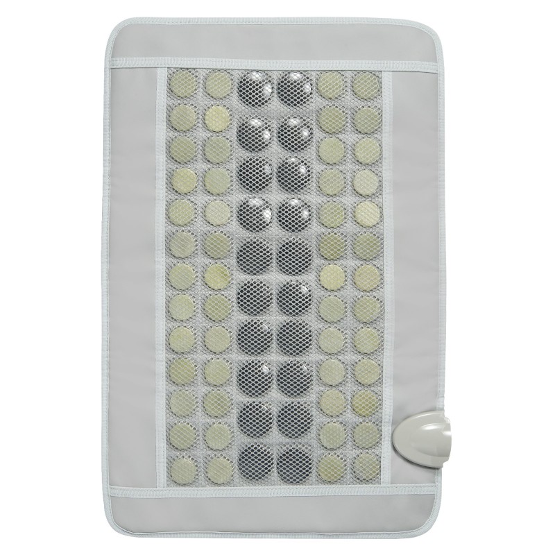 Infrapunalämpötyyny PU-nahka 52 jadekiveä 20 turmaliinikiveä keskikoko selkäkipujen lievitykseen