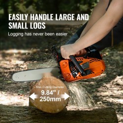 Bensiiniketjusaha 25,4 cm3 30,5 cm laipalla puunkaatoon ja karsintaan