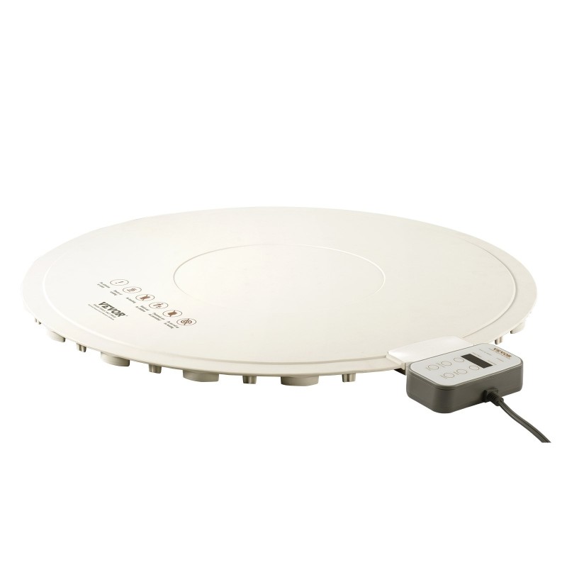 Sähköinen rullattava silikonilämmitysmatto 60 cm tarjoiluun neljä säädettävää lämpötilaa lapsilukolla