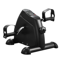 Pöydän alle poljinlaite teräs ja ABS muovi kompaktilla koolla käsien ja jalkojen harjoitteluun